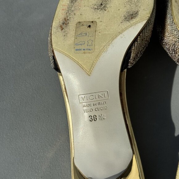 Giuseppe Zanotti Embellished Beaded Kitten Heels - Picture 10 of 15